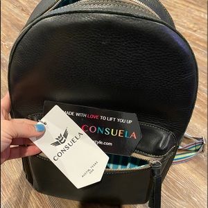 Consuela leather backpack
